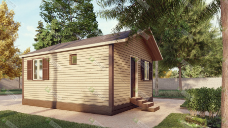 Каркасный дом Гройсен 5x6