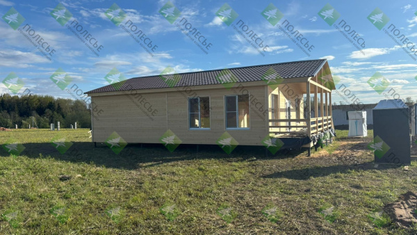 Каркасный дом Клондайк 9x14