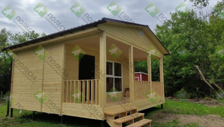 Каркасный дом Ранчо 6x6