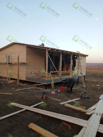 Каркасный дом Мечтатель 9x8
