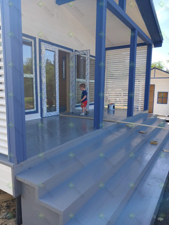 Дачный дом Орбита 60 6х10