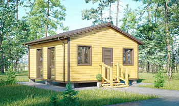 Каркасный дом Классика 6x6 Каркасный дом Классика 6x6