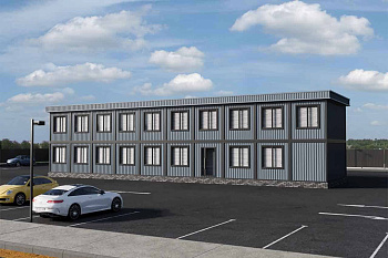 Модульное офисное здание МОФИЗ-576