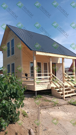 Каркасный дом Сказка 6x8