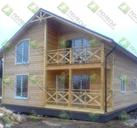 Каркасный дом Слобода 10x9