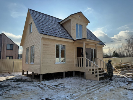 Каркасный дом Терем-2 6х9 Каркасный дом Терем-2 6х9