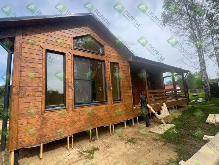 Каркасный дом Спутник 8x10