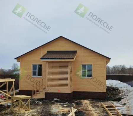 Каркасный дом Пестово 8x8
