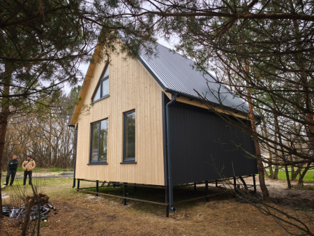 Каркасный дом Барн 6x6