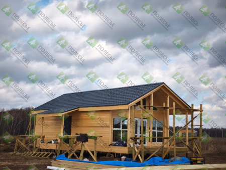 Каркасная баня Орбита Макси 6х11