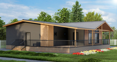 Каркасный дом Авангард 12x17 Каркасный дом Авангард 12x17