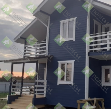 Каркасный дом Кельн 8х9