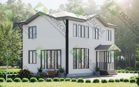 Каркасный дом Семейный 7х10