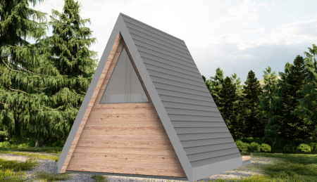 Дачный дом А-Frame 6х11