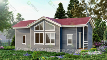 Дачный дом Архангельск 5x10