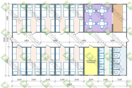 Модульное общежитие МОБ-230