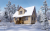 Каркасный дом Терем-2 6х9 Каркасный дом Терем-2 6х9