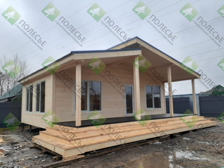 Каркасный дом Усадьба 7х9