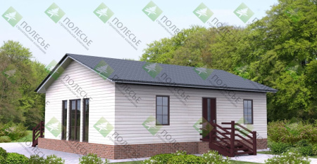 Каркасный дом Стрела 8х10