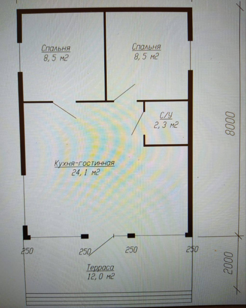 Дачный дом Оптима Барн 6x10 Дачный дом Оптима Барн 6x10