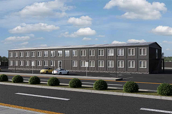 Модульное офисное здание МОФИЗ-518