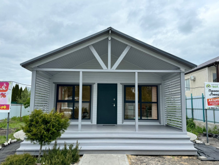 Каркасный дом Оптима 60 6х10 Каркасный дом Оптима 60 6х10