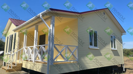 Каркасный дом Весна 8х9