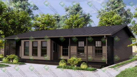 Каркасный дом Барин 15x11