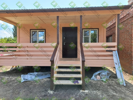 Каркасный дом Ранчо 6x6