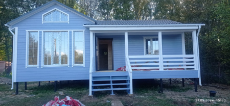 Каркасный дом Спутник 8x10 Каркасный дом Спутник 8x10