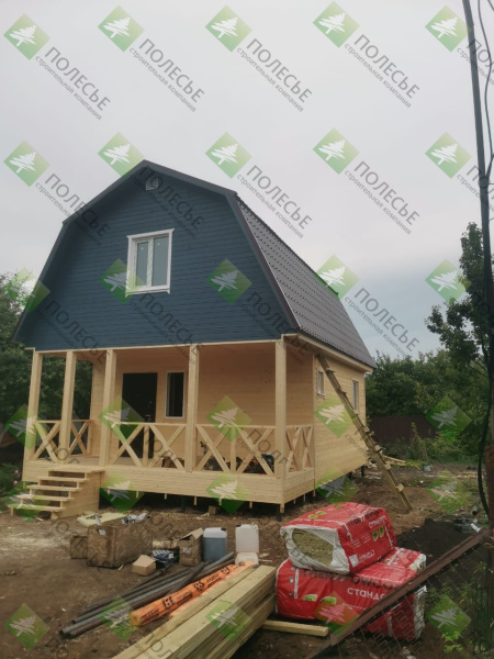 Дачный дом Престиж Мини 6х6