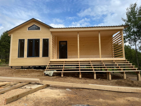 Каркасный дом Спутник 8x10 Каркасный дом Спутник 8x10