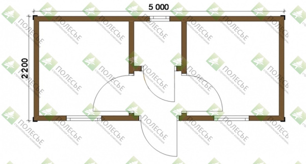 Бытовка 058 - 2,2х5