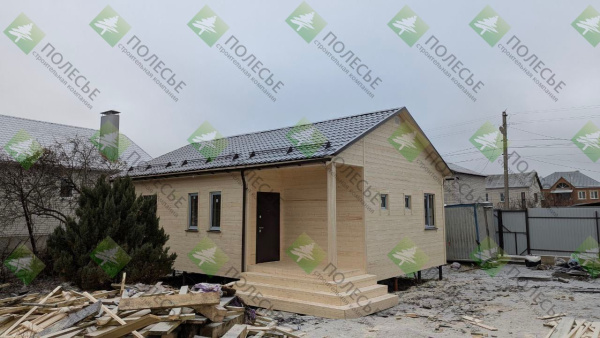 Каркасный дом Добрый 7x10