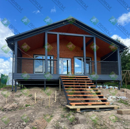 Каркасный дом Фаворит 8х10