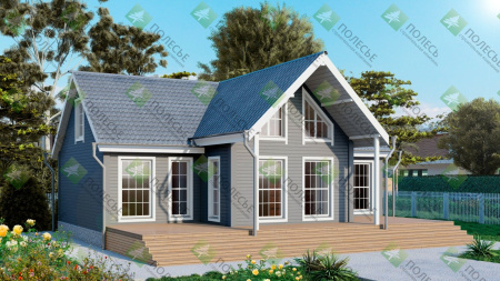 Каркасный дом Владимир 12x9