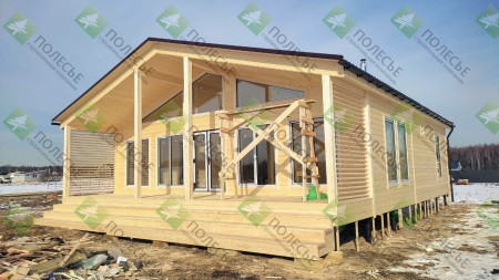 Каркасный дом Русь 10x10