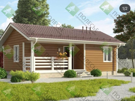 Каркасный дом Дружба 6x9