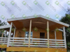 Каркасный дом Красивый 10x11