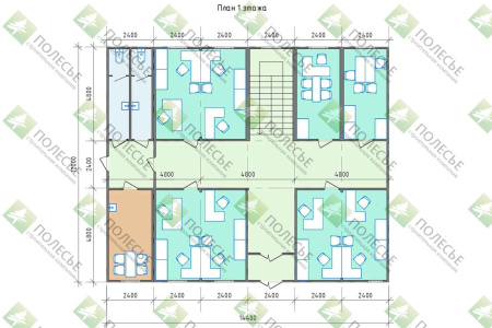 Модульное здание МОЗ-346