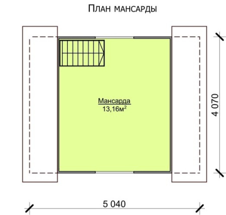 Дачный дом Лидер-1 5х4 Дачный дом Лидер-1 5х4