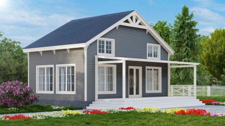 Дачный дом Михаил 9x6 Дачный дом Михаил 9x6