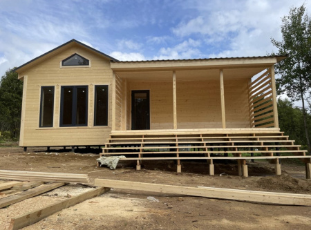 Каркасный дом Спутник 8x10 Каркасный дом Спутник 8x10