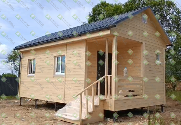 Каркасный дом Финский 4x8