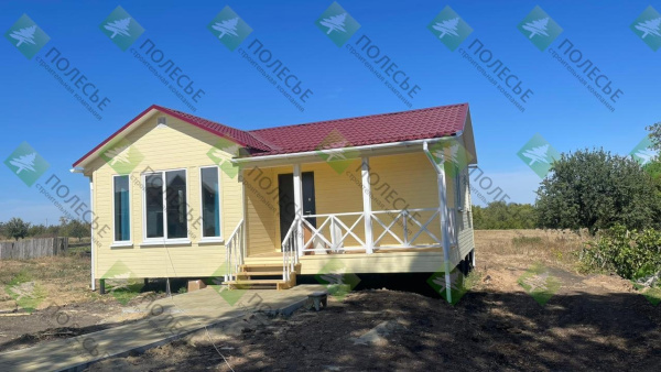 Каркасный дом Весна 8х9