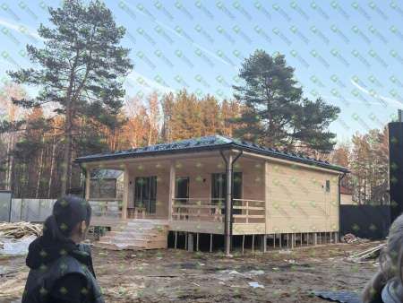 Каркасный дом Маркиз 8x8