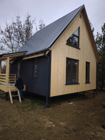 Каркасный дом Барн 6x6