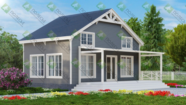 Каркасный дом Михаил 9x6