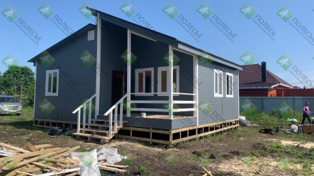 Каркасный дом Усадьба 7х9