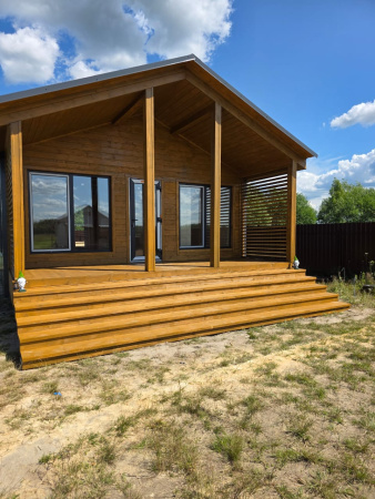 Каркасная баня Оптима Барн